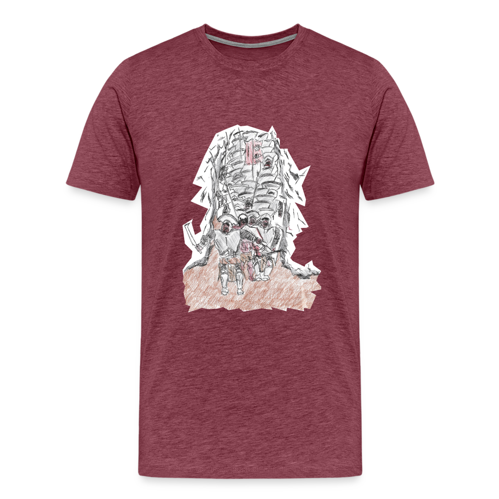 Matthew's Uruks T-Shirt - heather burgundy