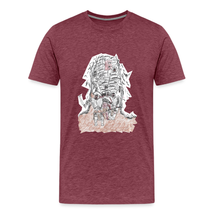 Matthew's Uruks T-Shirt - heather burgundy