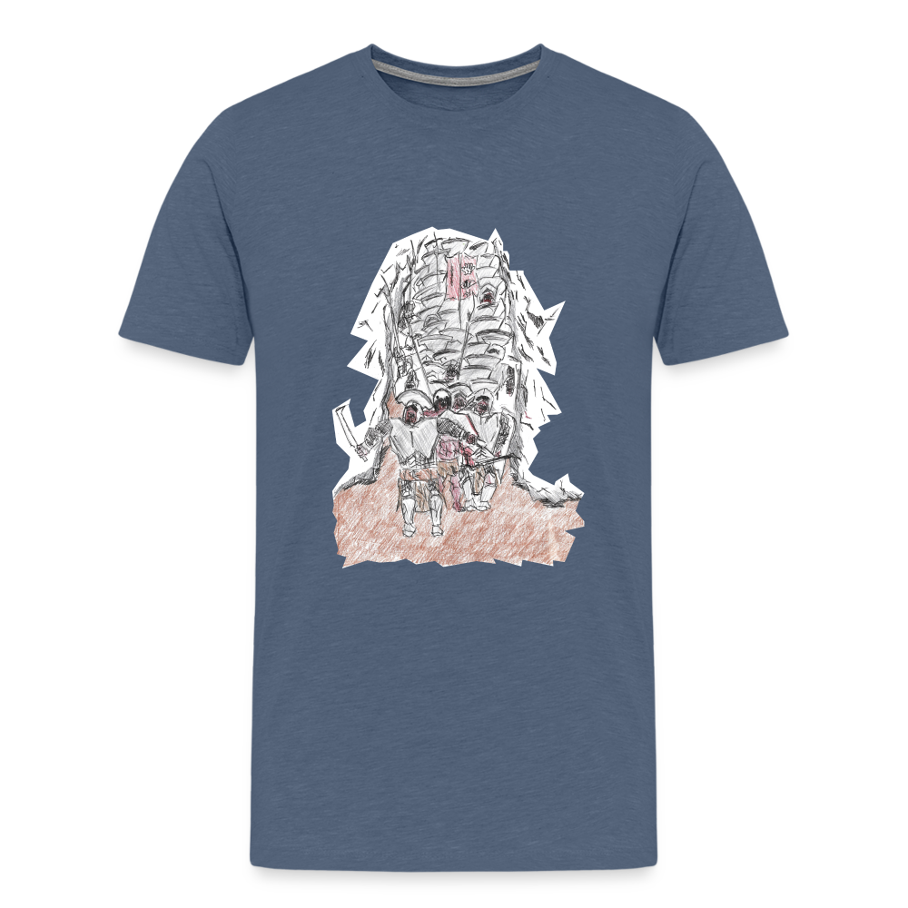 Matthew's Uruks T-Shirt - heather blue