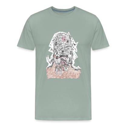 Matthew's Uruks T-Shirt - steel green