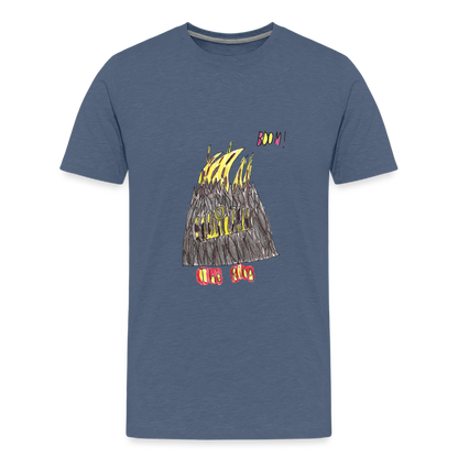 Mitchell's One Ring T-Shirt - heather blue