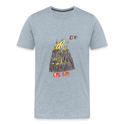 Mitchell's One Ring T-Shirt - heather ice blue