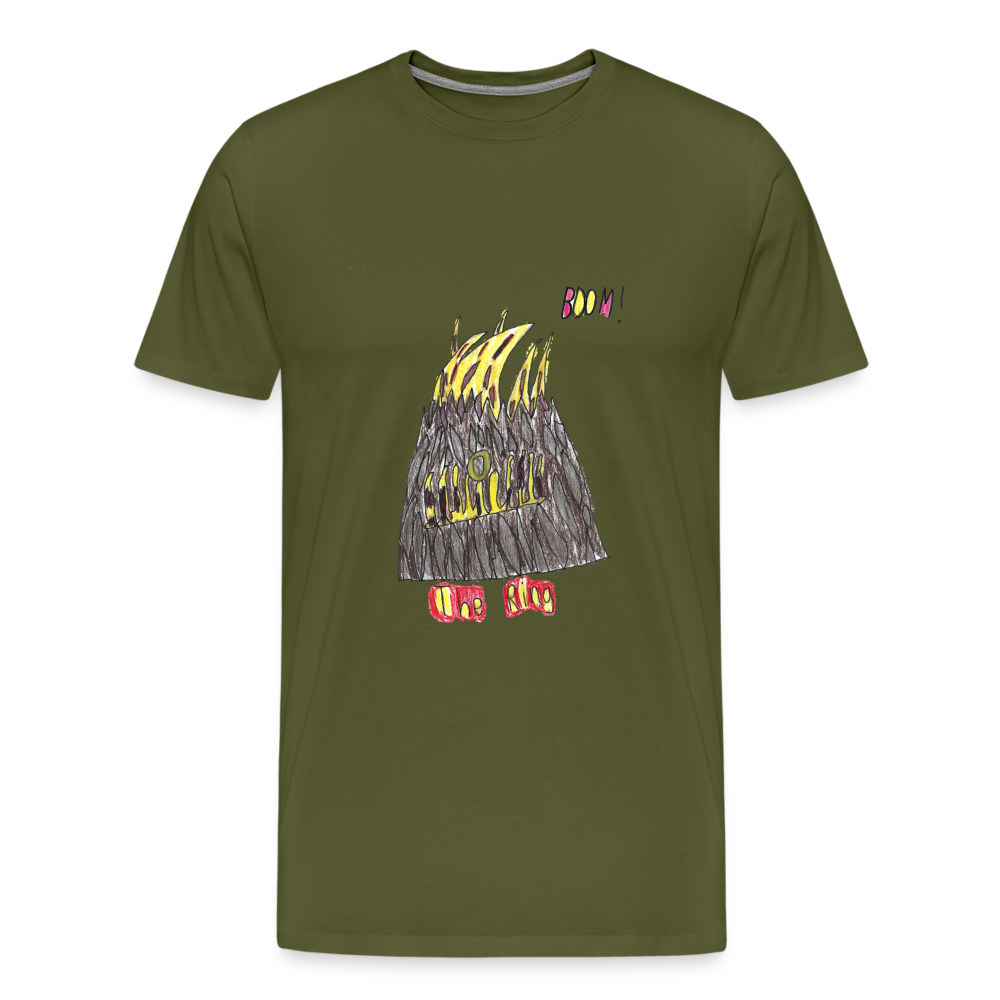 Mitchell's One Ring T-Shirt - olive green