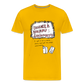 Silas' Not In My Dictionary T-Shirt - sun yellow