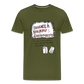 Silas' Not In My Dictionary T-Shirt - olive green