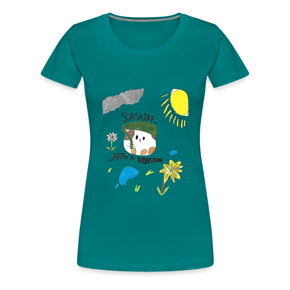 Emma's Hammy T-Shirt - teal