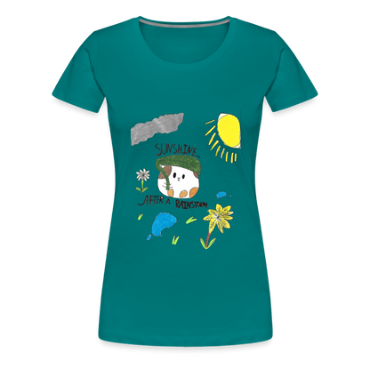 Emma's Hammy T-Shirt - teal