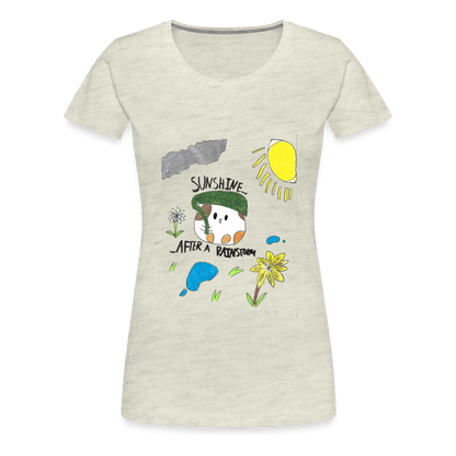 Emma's Hammy T-Shirt - heather oatmeal