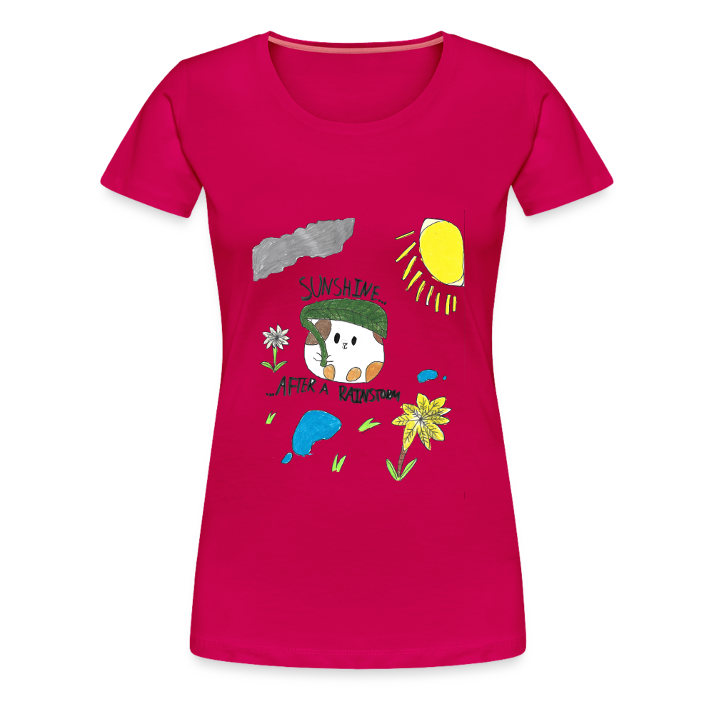 Emma's Hammy T-Shirt - dark pink