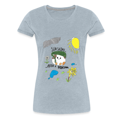 Emma's Hammy T-Shirt - heather ice blue