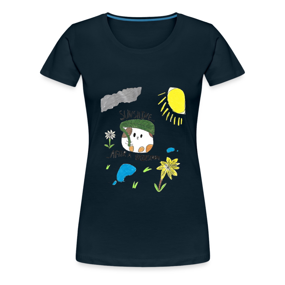 Emma's Hammy T-Shirt - deep navy