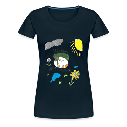 Emma's Hammy T-Shirt - deep navy