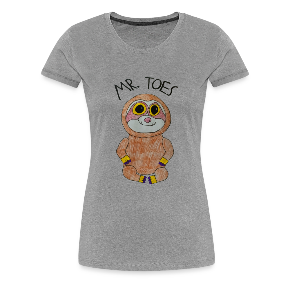 Kiyah's Mr Toes T-Shirt - heather gray