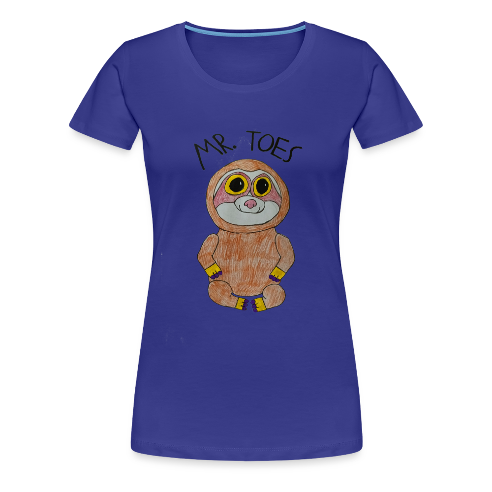 Kiyah's Mr Toes T-Shirt - royal blue