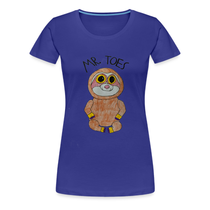 Kiyah's Mr Toes T-Shirt - royal blue