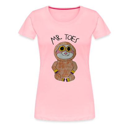 Kiyah's Mr Toes T-Shirt - pink