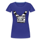 Claudia's Cat on T-Shirt on a T-Shirt - royal blue