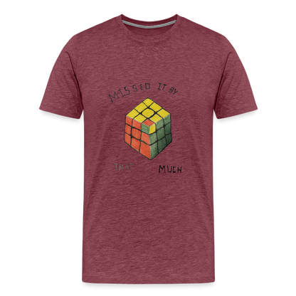 Max's Missed It T-Shirt - heather burgundy
