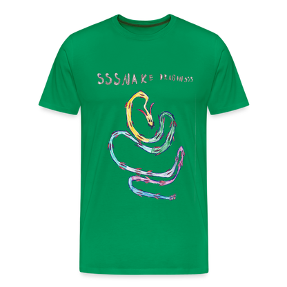 Noah's Ssssnake Dragonsss T-Shirt - kelly green