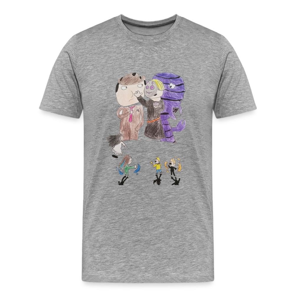 Frank's Predators and Prey Series Shirt...The Wormhole! - heather gray