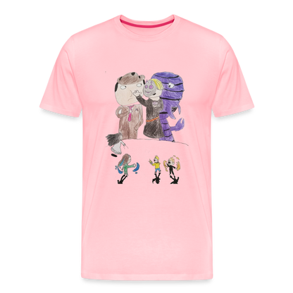 Frank's Predators and Prey Series Shirt...The Wormhole! - pink