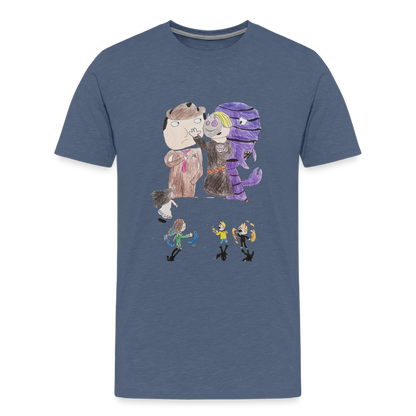 Frank's Predators and Prey Series Shirt...The Wormhole! - heather blue