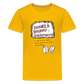 Silas' Patience Is Not In My Dictionary T-Shirt - sun yellow
