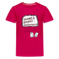 Silas' Patience Is Not In My Dictionary T-Shirt - dark pink