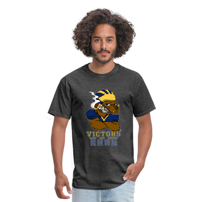 Wolverines' National Championship Football T-Shirt 2023-24 (Mens) - heather black