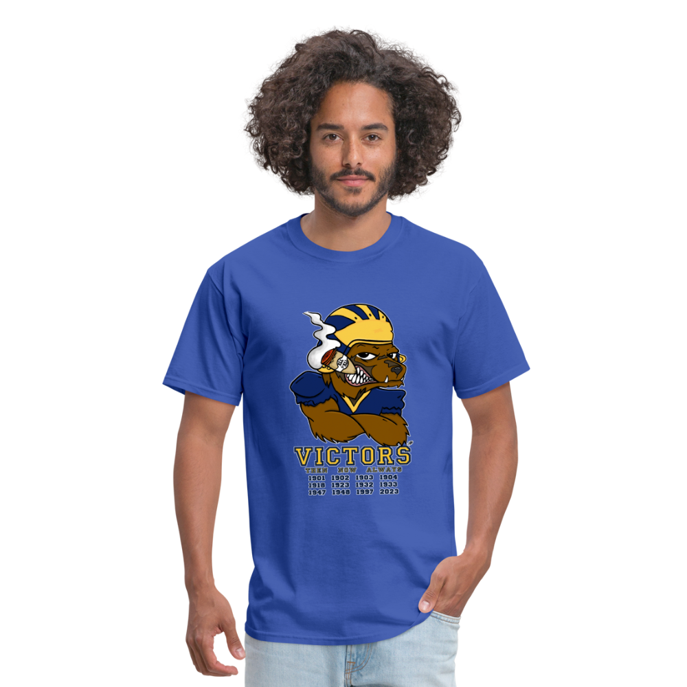 Wolverines' National Championship Football T-Shirt 2023-24 (Mens) - royal blue