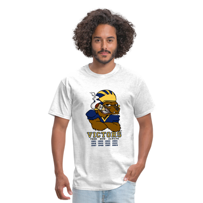 Wolverines' National Championship Football T-Shirt 2023-24 (Mens) - light heather gray