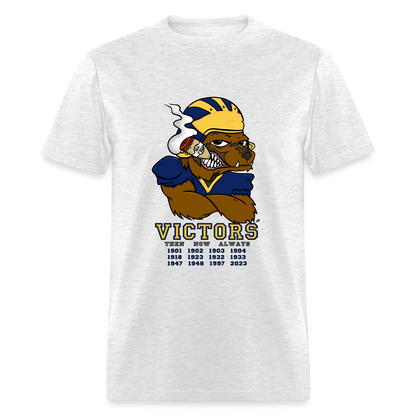 Wolverines' National Championship Football T-Shirt 2023-24 (Mens) - light heather gray