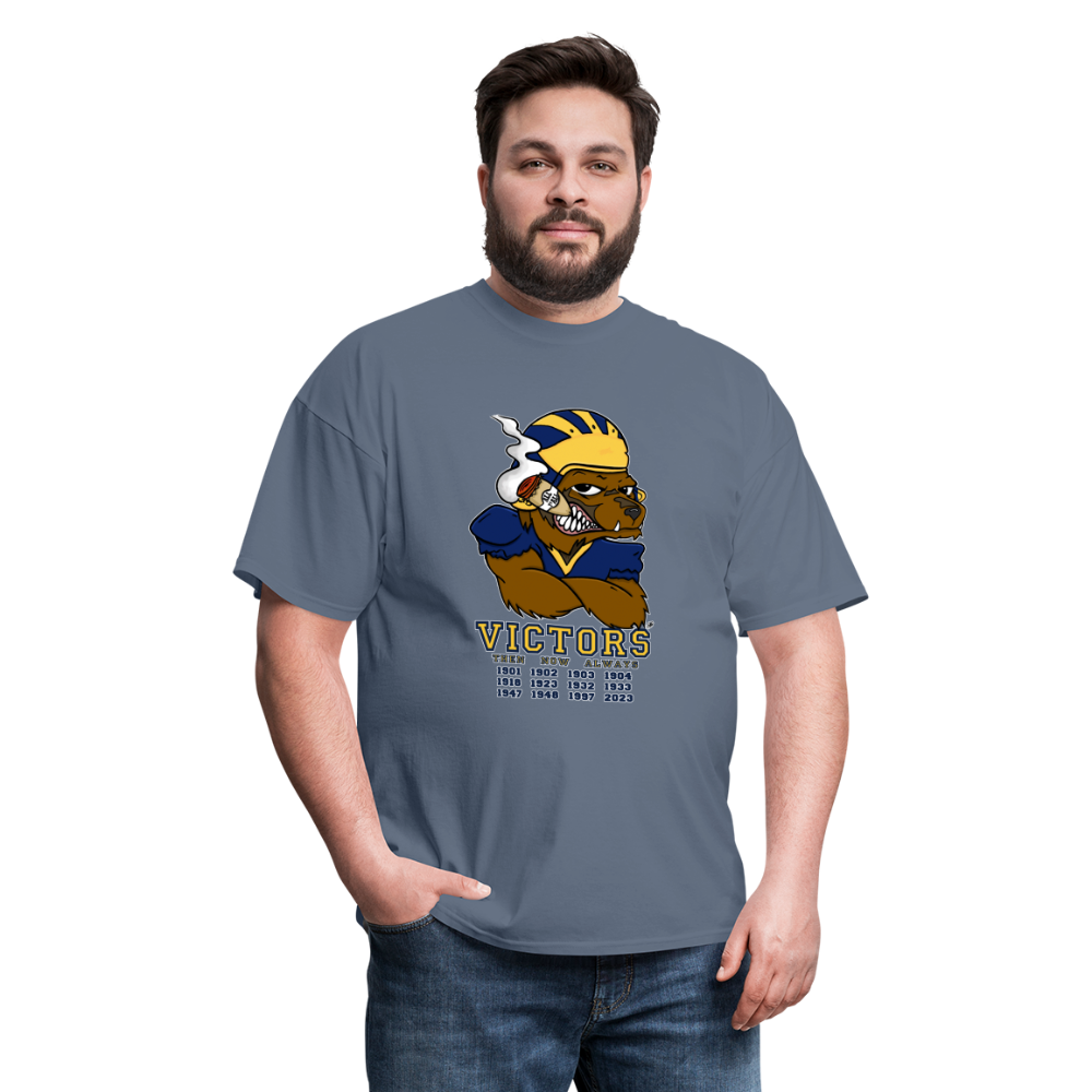 Wolverines' National Championship Football T-Shirt 2023-24 (Mens) - denim