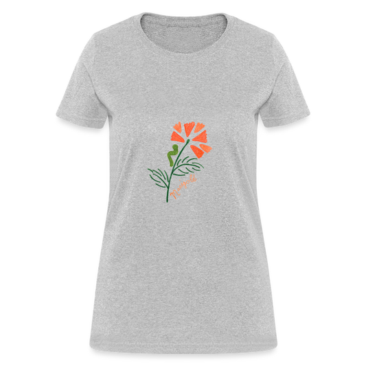 Emma's Marigold T-Shirt - heather gray
