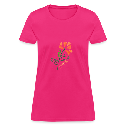 Emma's Marigold T-Shirt - fuchsia