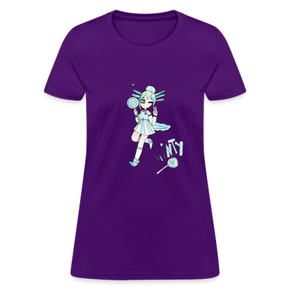Abby's Minty T-Shirt - purple
