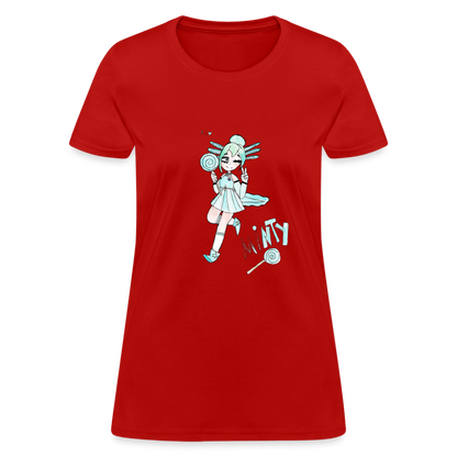 Abby's Minty T-Shirt - red