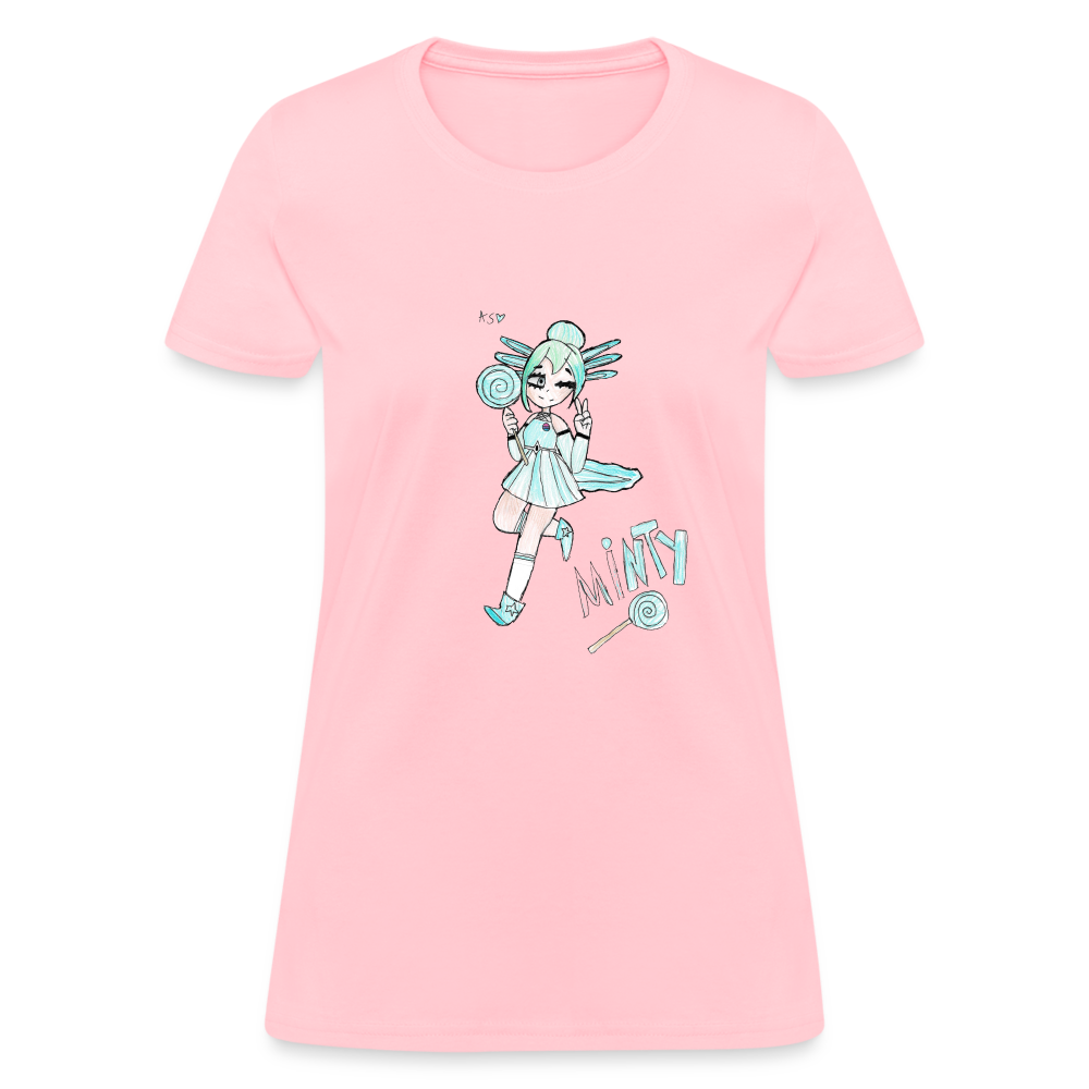 Abby's Minty T-Shirt - pink