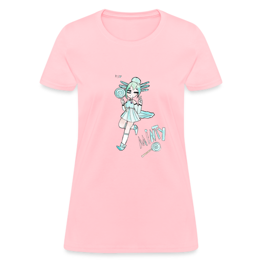 Abby's Minty T-Shirt - pink