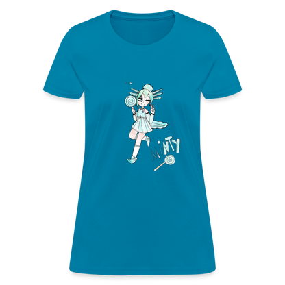 Abby's Minty T-Shirt - turquoise