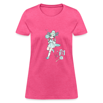 Abby's Minty T-Shirt - heather pink