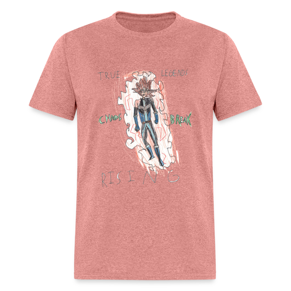 Ian's True Legends Rising T-Shirt - heather mauve
