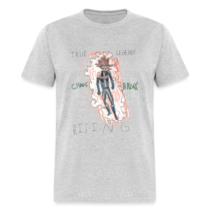 Ian's True Legends Rising T-Shirt - heather gray