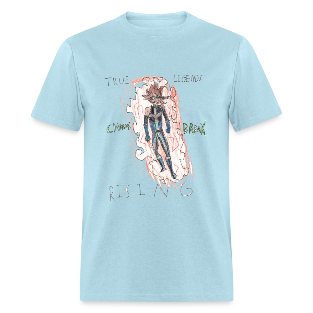 Ian's True Legends Rising T-Shirt - powder blue