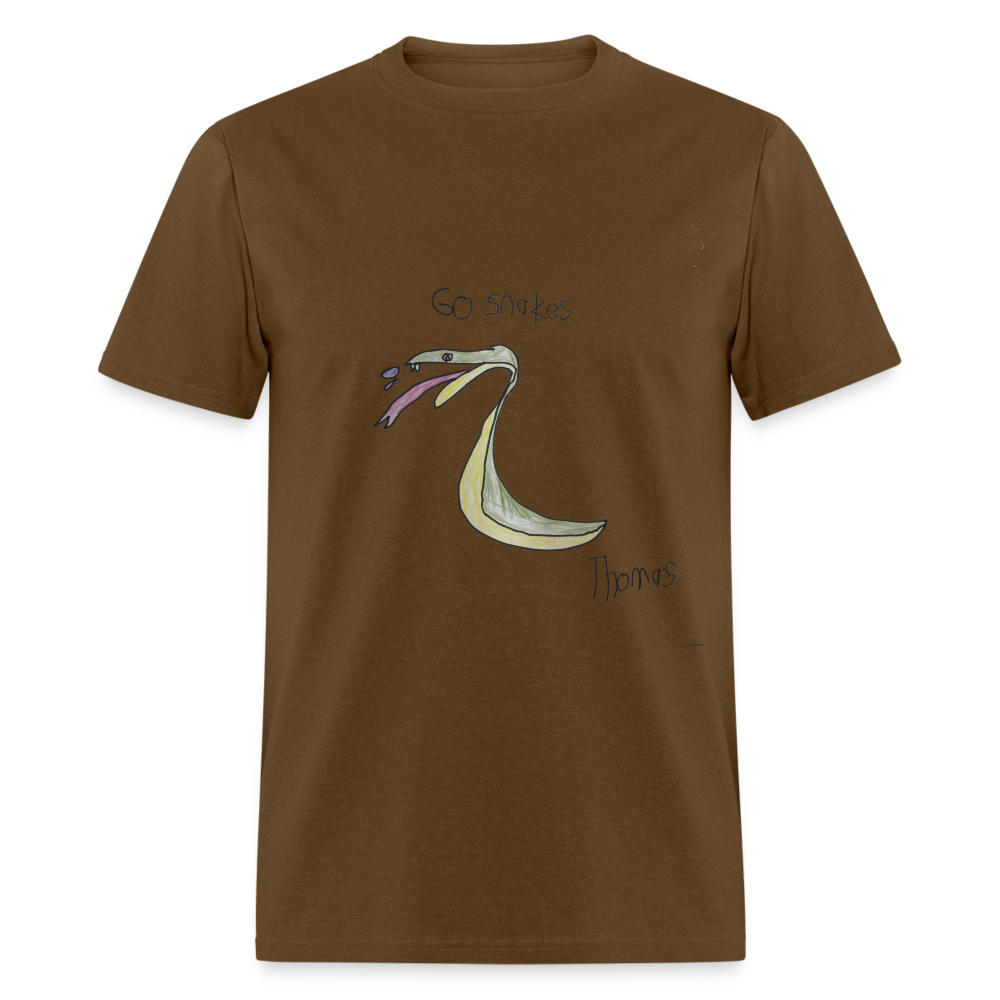 Thomas' Go Snakes T-Shirt - brown