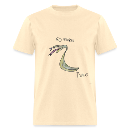 Thomas' Go Snakes T-Shirt - natural