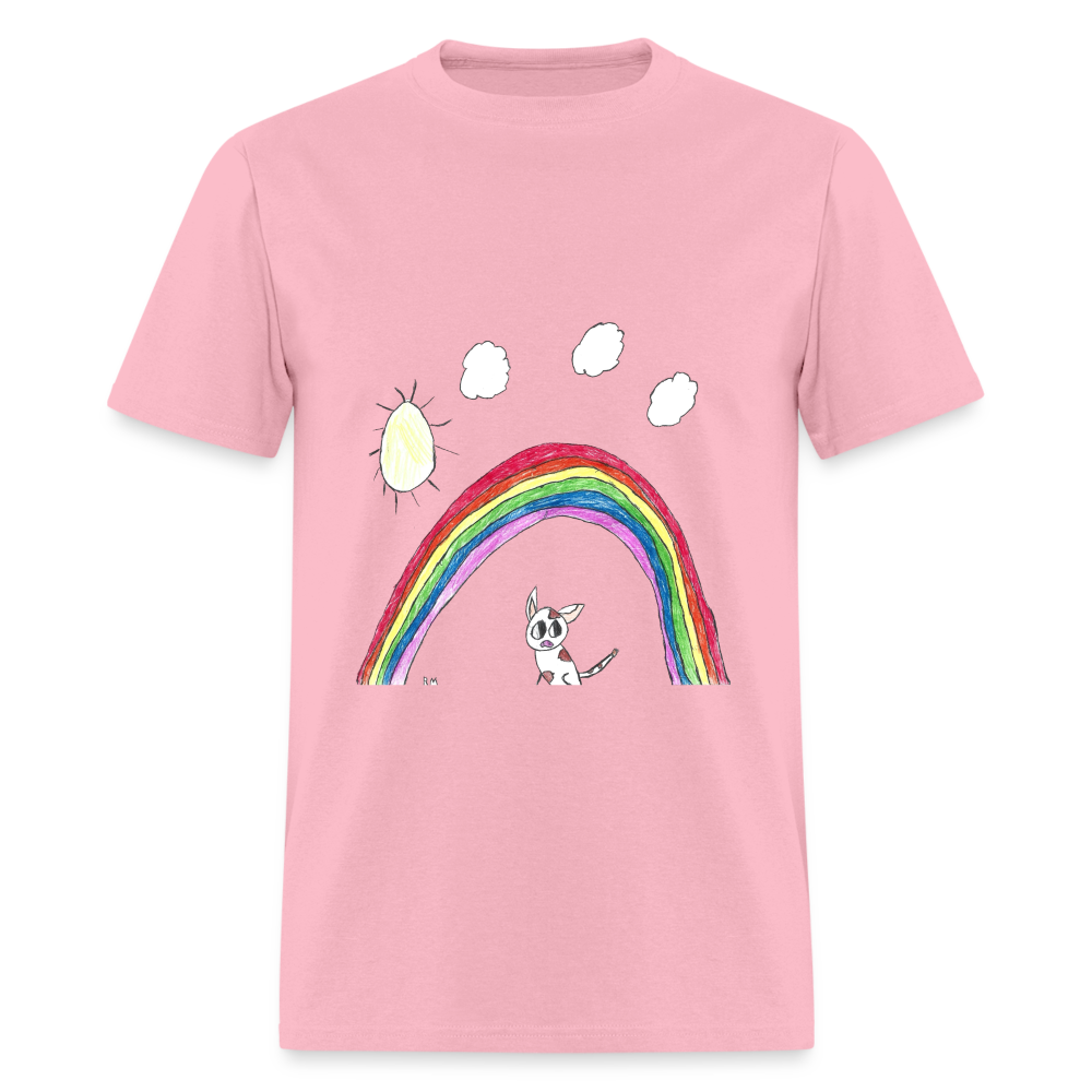 Rowan's Rainbow T-Shirt - pink