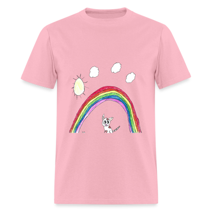 Rowan's Rainbow T-Shirt - pink