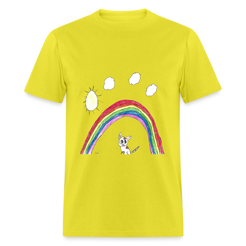 Rowan's Rainbow T-Shirt - yellow