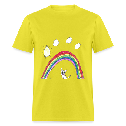 Rowan's Rainbow T-Shirt - yellow